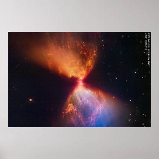 Geburt von Star, James Webb Space Telescope 2022 Poster (Vorne)