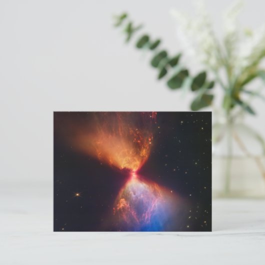Geburt von Star, James Webb Space Telescope 2022 Postkarte (Stehend Vorderseite)