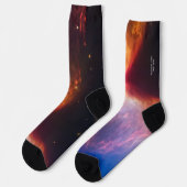 Geburt von Star, James Webb Space Telescope 2022 Socken (Linkes Detail)
