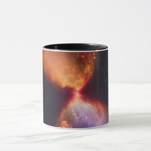 Geburt von Star, James Webb Space Telescope 2022 Tasse (Zentrum)