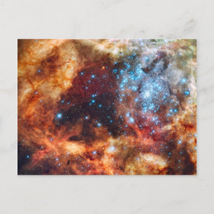 Geburt von Sternen Kosmische Postkarte