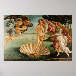 Geburt von Venus Botticelli Poster