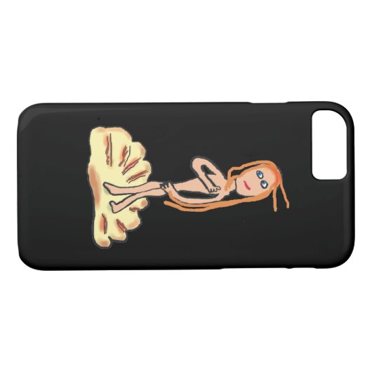 Geburt von Venus Case-Mate iPhone Hülle (Rückseite (Horizontal))