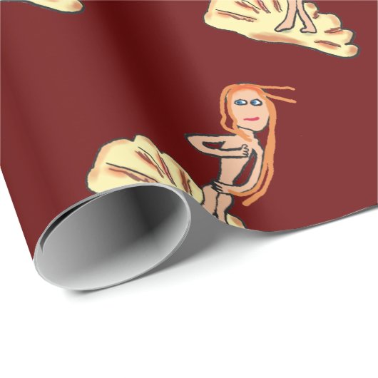 Geburt von Venus Geschenkpapier (Rolleneckpunkt)