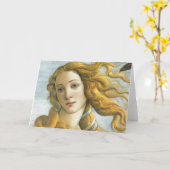 Geburt von Venus Karte (Gelbe Blume)