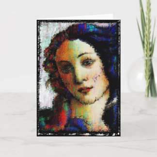 Geburt von Venus Karte