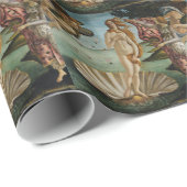 Geburt von Venus Sandro Botticelli Geschenkpapier (Rolleneckpunkt)