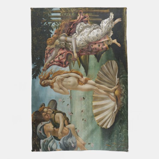 Geburt von Venus - Sandro Botticelli Handtuch (Vertikal)