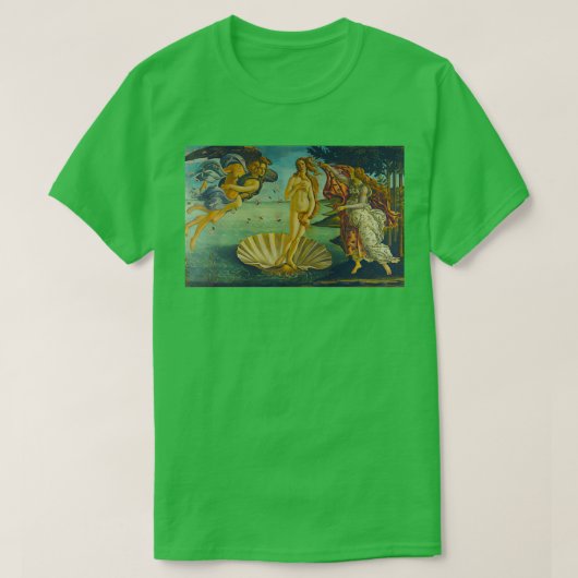 Geburt von Venus Sandro Botticelli mit hoher Auflö T-Shirt (Design vorne)