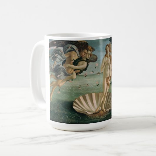 Geburt von Venus-Tasse Kaffeetasse (Vorderseite Links)