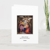 Geburt von Weihnachten Coypel (Rückseite)