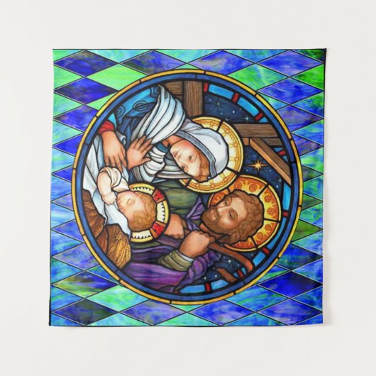 Geburt Wandteppich (Vorderseite (Horizontal))