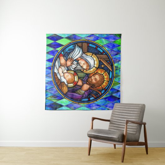 Geburt Wandteppich (Beispiel (Horizontal))