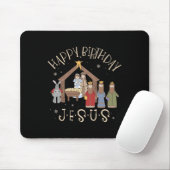 Geburt Weihnachten Weihnachten Geburt Geburt Gebur Mousepad (Mit Mouse)