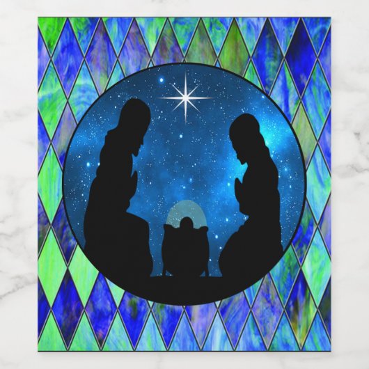 Geburt Weinetikett (Einzelnes Label)