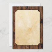 Geburt Whisky-Einladungen im Alter bis zur Perfekt Einladung (Rückseite)