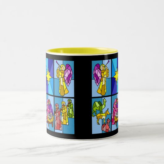 Geburt Zweifarbige Tasse (Mittel)