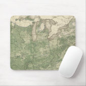 Geburtenrate USA, Statistischer US-Lithograph Mousepad (Mit Mouse)