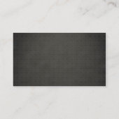 gebürtig, amerikanisch, indisch, Feder, Visitenkarte (Rückseite)