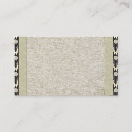 gebürtig, amerikanisch, indisch, Feder, Visitenkarte (Vorderseite)