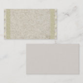 gebürtig, amerikanisch, indisch, Feder, Visitenkarte (Vorne/Hinten)