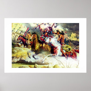 GEBÜRTIGE AMERIKANISCHE UREINWOHNER - CHEYENNE POSTER