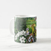 Gebürtige Blume 3 Kaffeetasse (Vorderseite Links)