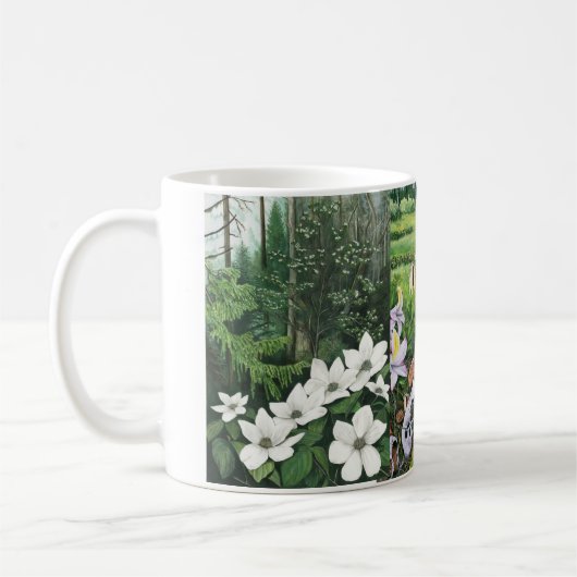 Gebürtige Blume 3 Kaffeetasse (Links)
