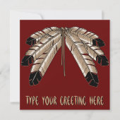 Gebürtige Einladungs-personalisierte gebürtige Einladung (Vorderseite)