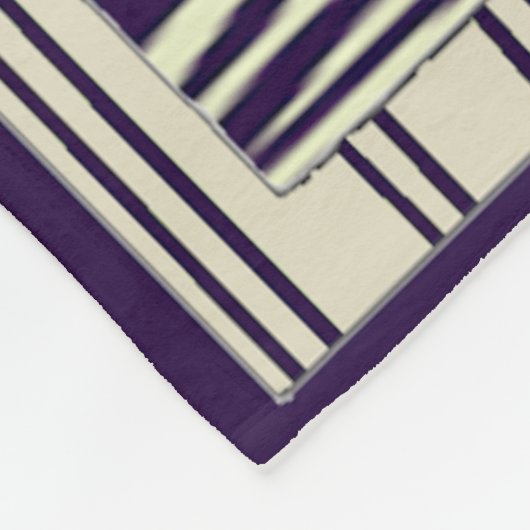 Gebürtige Häuptlings-Muster-Fleece-Decke Fleecedecke (Ecke)