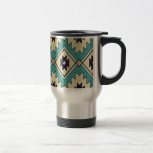 Gebürtige Häuptlings-Muster-Reise-Tasse Reisebecher