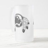 Gebürtige Kunst-Bier-Tassen-Tier-Kunst Metis Mattglas Bierglas (Vorderseite Links)