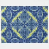 Gebürtige Lakota Sioux Stammes- Eagle Fleecedecke (Vorderseite (Horizontal))