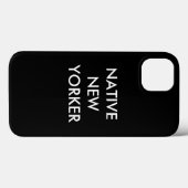 Gebürtige New Yorker Case-Mate iPhone Hülle (Rückseite (Horizontal))