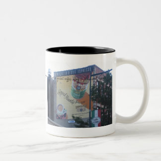 "Gebürtige New- Yorker" Kaffee-Tasse Zweifarbige Tasse