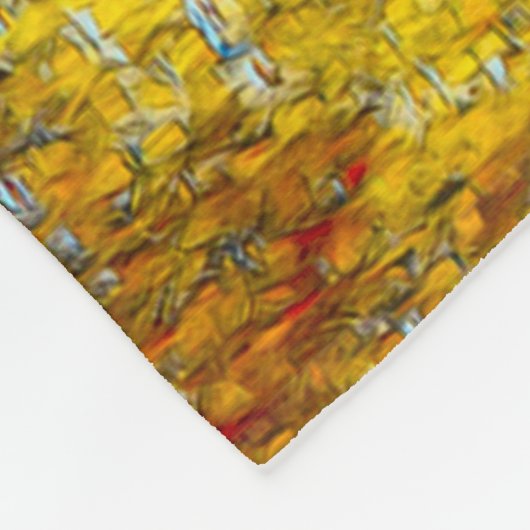 Gebürtige Shoshonesun-Geist-Sand-Mandala-Kunst Fleecedecke (Ecke)