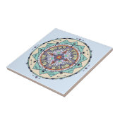 Gebürtige Symbolemandala-Keramik-Fliese Fliese (Seite)