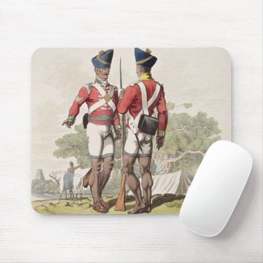 Gebürtige Truppen im Ostservice der indien-Firma: Mousepad (Mit Mouse)