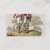 Gebürtige Truppen im Ostservice der indien-Firma: Visitenkarte (Rückseite)