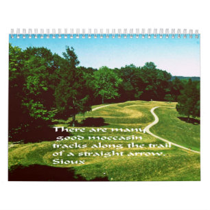 gebürtige Ureinwohner-Sprichwörter Kalender