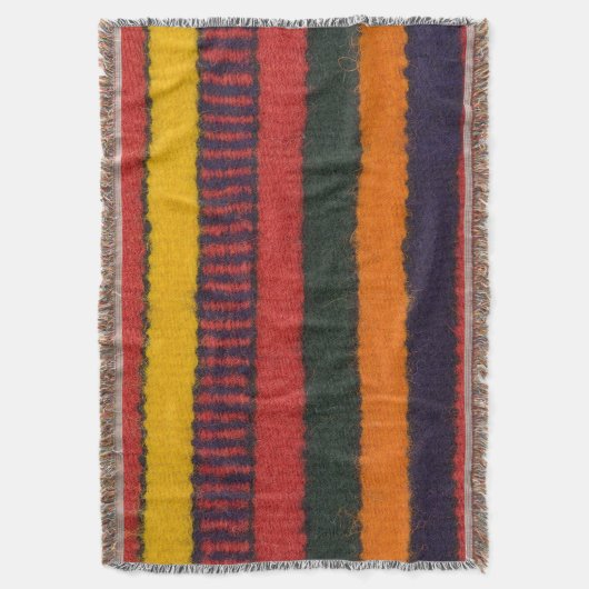 Gebürtige Ureinwohnerregenbogenfarbe Decke (Vorderseite Vertikal)