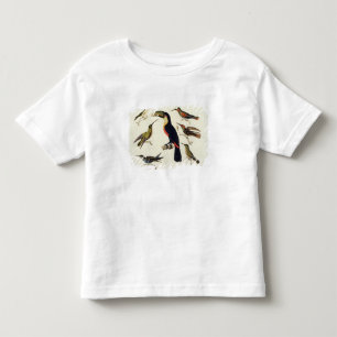 Gebürtige Vögel, einschließlich das Toucan Kleinkind T-shirt