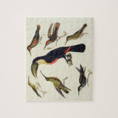 Gebürtige Vögel, einschließlich das Toucan Puzzle (Vertikal)