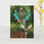 Gebürtiger Amerikaner-Anlass-Gruß-Karte Karte (Gelbe Blume)