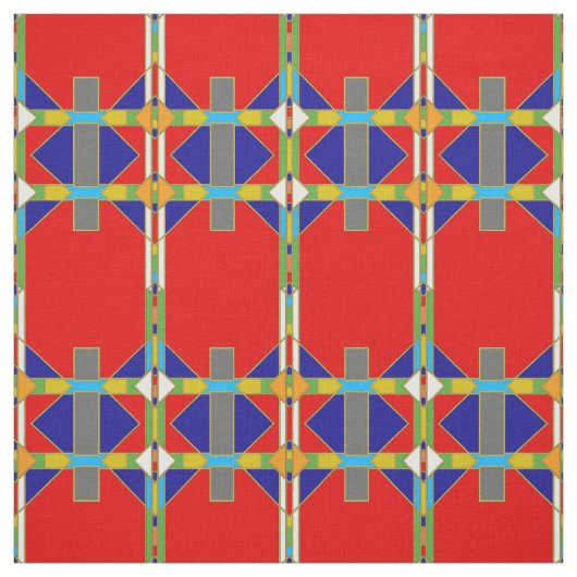 Gebürtiger Amerikaner-Art-gemustertes Gewebe Stoff (Muster)