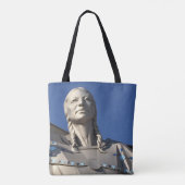 Gebürtiger Amerikaner-Frauen-Statue-Taschen-Tasche Tasche (Rückseite)