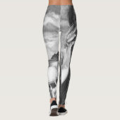 Gebürtiger Amerikaner-Göttin-Leggings Leggings (Rückseite)
