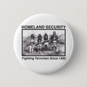 Gebürtiger Amerikaner-heimat-Sicherheits-T - Button