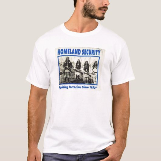 Gebürtiger Amerikaner-heimat-Sicherheits-T - T-Shirt (Vorderseite)