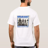 Gebürtiger Amerikaner-heimat-Sicherheits-T - T-Shirt (Rückseite)